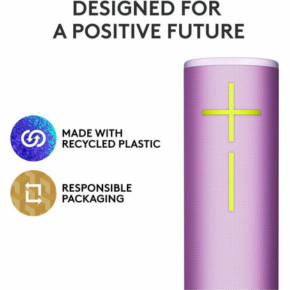 Système d'enceintes Bluetooth portable Ultimate Ears MEGABOOM 4 - Lilas enchanteur 984-001999