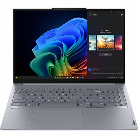 Ordinateur portable Lenovo ThinkBook 16 G7 QOY 21NH000JUS 16" Copilot+ - WUXGA - Qualcomm Snapdragon X Plus X1P-42-100 - 16 Go - SSD 512 Go - Clavier anglais (États-Unis) - Gris Luna 21NH000JUS