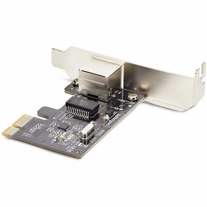 StarTech.com Carte adaptateur réseau PCIe Gigabit 1 port, carte réseau PCI Express 10/100/1000 Mbps à profil bas, Realtek RTL8111H, conforme TAA ST1000SPEX2LT