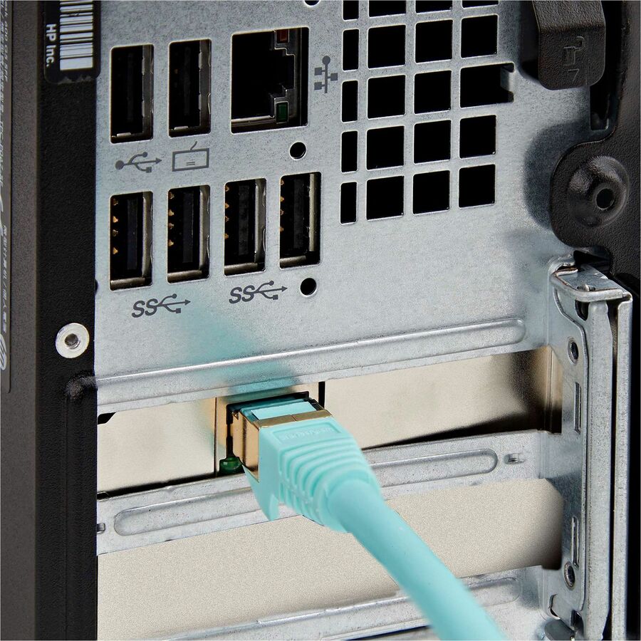 StarTech.com Carte adaptateur réseau PCIe Gigabit 1 port, carte réseau PCI Express 10/100/1000 Mbps à profil bas, Realtek RTL8111H, conforme TAA ST1000SPEX2LT