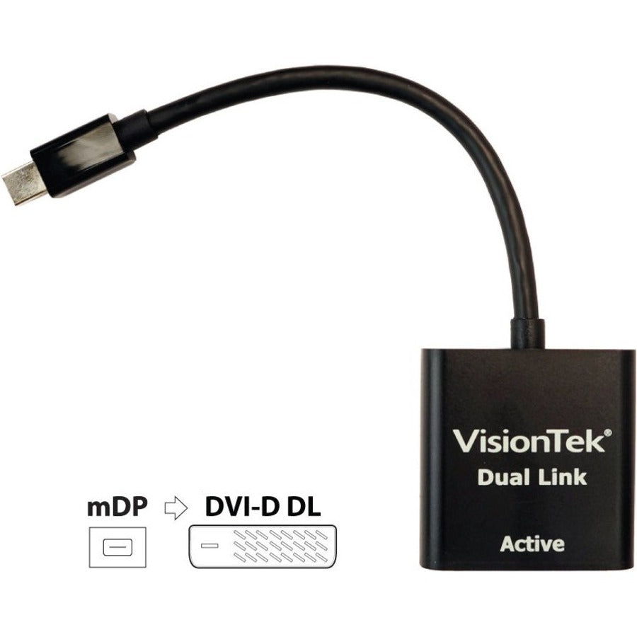 Adaptateur VisionTek Mini DisplayPort vers DVI-D Dual Link (M/F) 900640