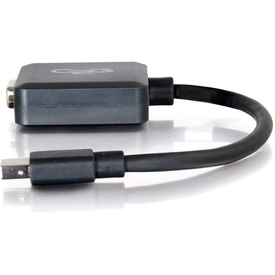 Adaptateur convertisseur Mini DisplayPort mâle vers VGA femelle 8 pouces C2G - Noir 54315