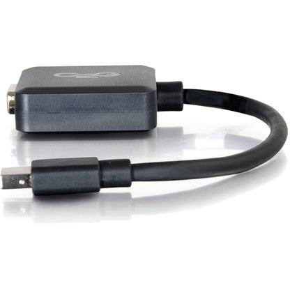 Adaptateur convertisseur Mini DisplayPort mâle vers VGA femelle 8 pouces C2G - Noir 54315