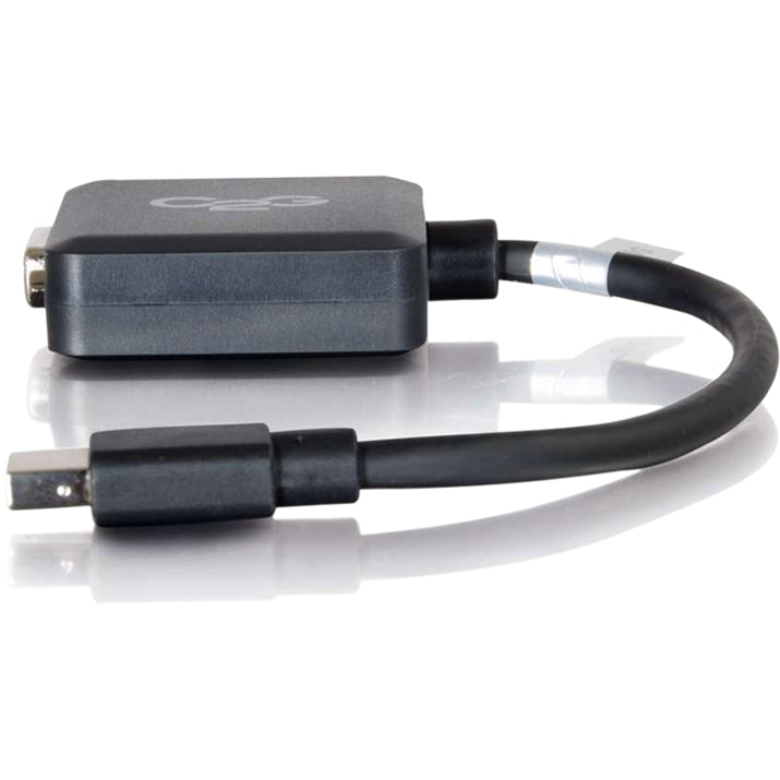 Adaptateur convertisseur Mini DisplayPort mâle vers VGA femelle 8 pouces C2G - Noir 54315