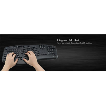 Clavier de bureau ergonomique Adesso TruForm AKB-160UB