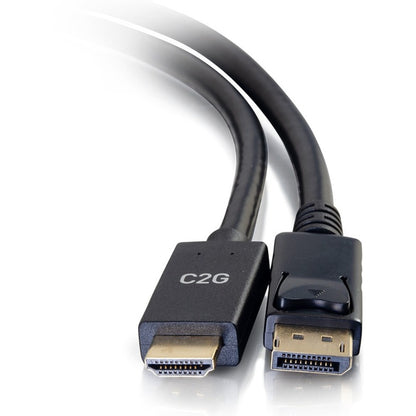Câble adaptateur passif DisplayPort mâle vers HDMI mâle de 1,8 m de C2G - 4K 30 Hz 54433