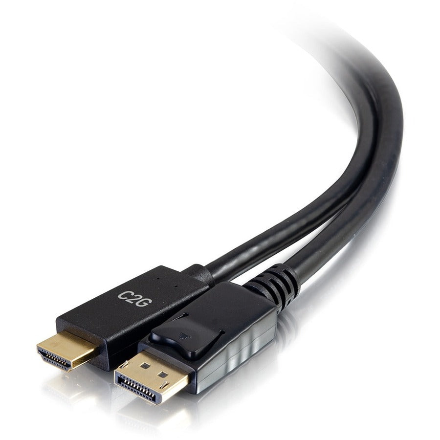 Câble adaptateur passif DisplayPort mâle vers HDMI mâle de 1,8 m de C2G - 4K 30 Hz 54433