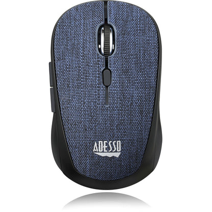 Adesso iMouse S80L - Mini-souris optique sans fil en tissu (bleu) IMOUSE S80L