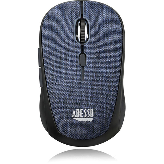 Adesso iMouse S80L - Mini-souris optique sans fil en tissu (bleu) IMOUSE S80L