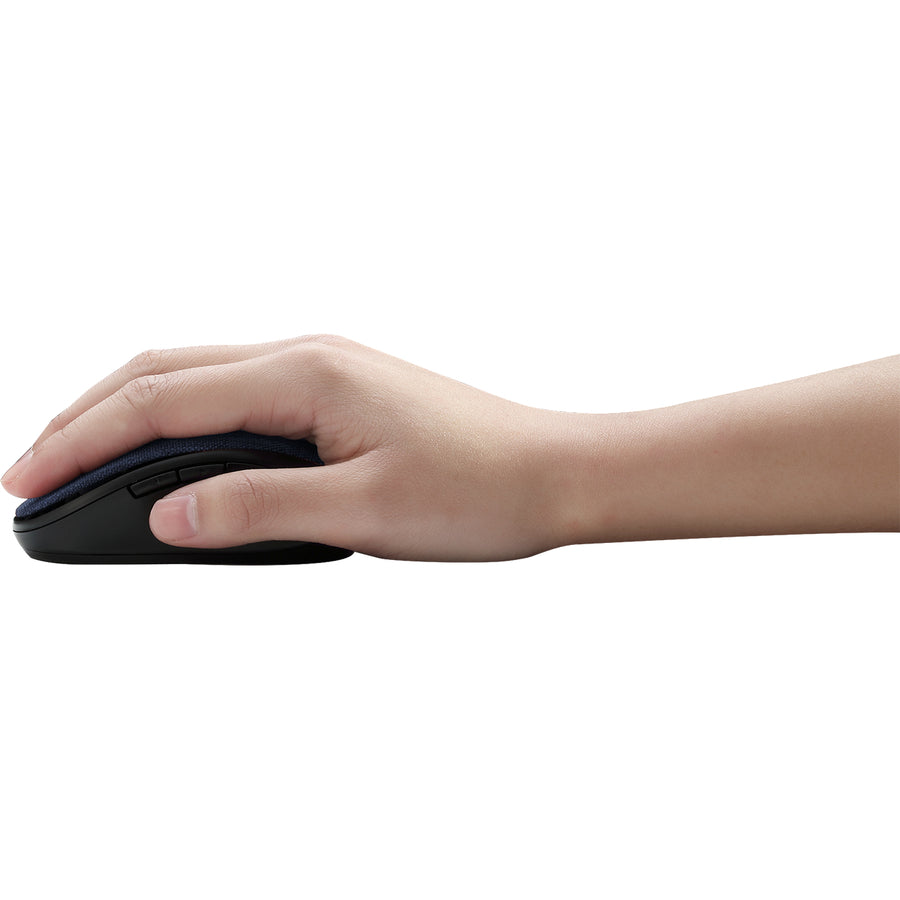 Adesso iMouse S80L - Mini-souris optique sans fil en tissu (bleu) IMOUSE S80L