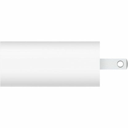Chargeur mural portable USB-C 25 W de Belkin - 1 x USB-C - Charge rapide - Adaptateur secteur - Blanc WCA004DQWH