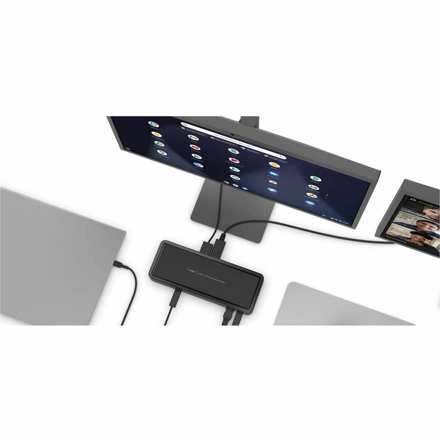 Station d'accueil universelle USB-C pour ordinateur portable à triple écran Belkin - Chrome OS et Windows - 85 W INC003TTBK