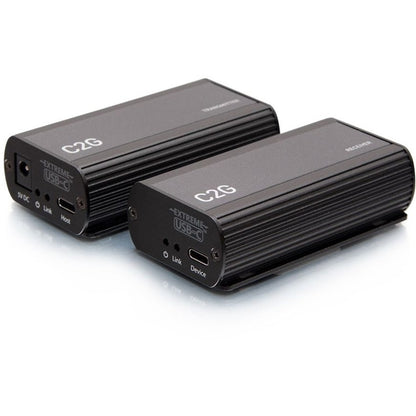 C2G 1-Port USB C Extender Transmitter to Receiver Kit - USB 3.2 Gen 1 C2G54278