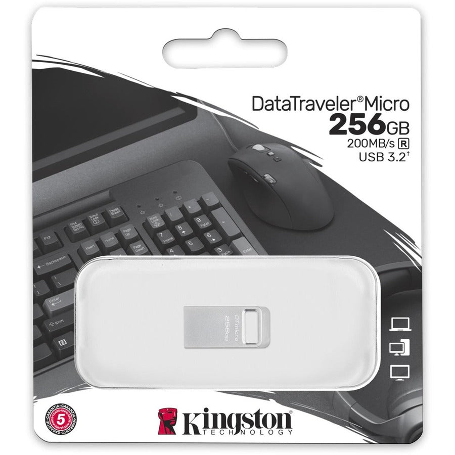 Clé USB micro Kingston DataTraveler DTMC3G2/256 Go
