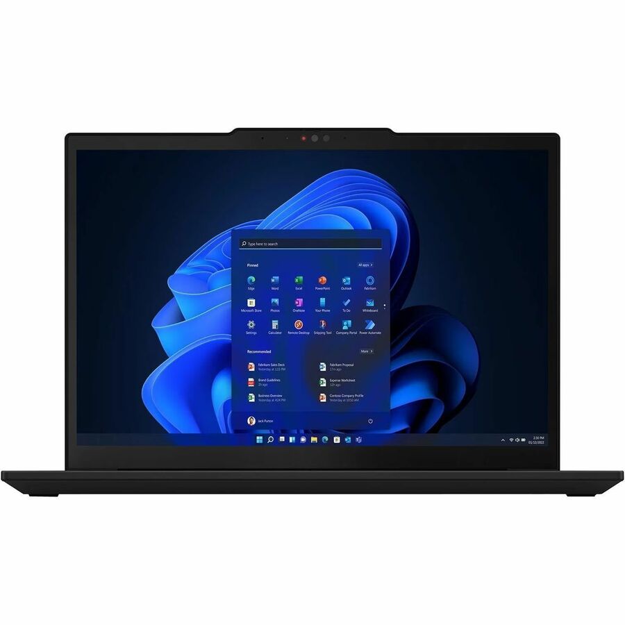Lenovo ThinkPad X13 Gen 4 21EX0006US 13.3" Notebook - WUXGA - Intel Core i7 13th Gen i7-1365U - vPro Technology - 16 GB - 512 GB SSD - English Keyboard - Deep Black 21EX0006US