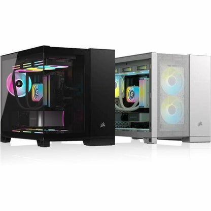 Corsair 2500X Mid-Tower Dual Chamber PC Case - White CC-9011266-WW