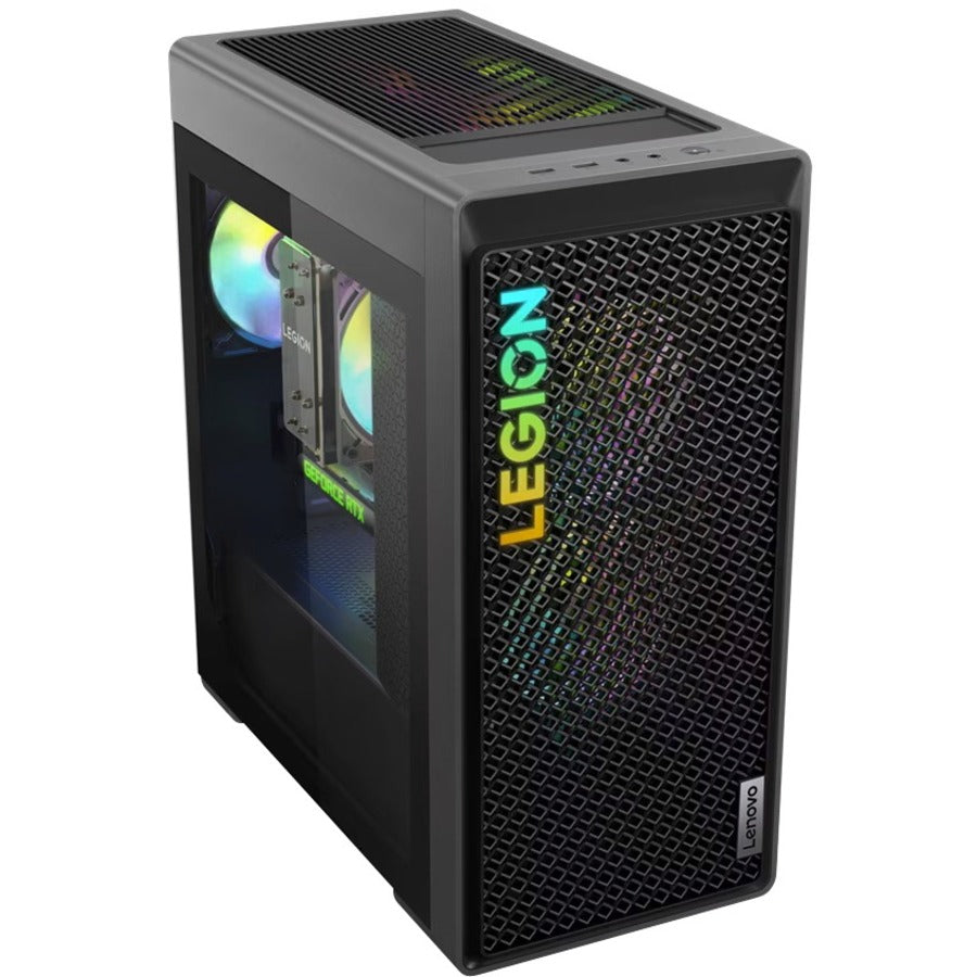 Ordinateur de bureau de jeu Lenovo Legion T5 26IRB8 90UT001RUS - Intel Core i7 14e génération i7-14700F - 32 Go - Disque dur 1 To - SSD 1 To - Tour - Gris orage 90UT001RUS