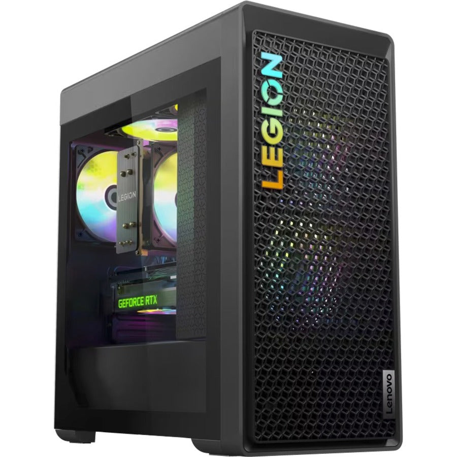 Ordinateur de bureau de jeu Lenovo Legion T5 26IRB8 90UT001RUS - Intel Core i7 14e génération i7-14700F - 32 Go - Disque dur 1 To - SSD 1 To - Tour - Gris orage 90UT001RUS