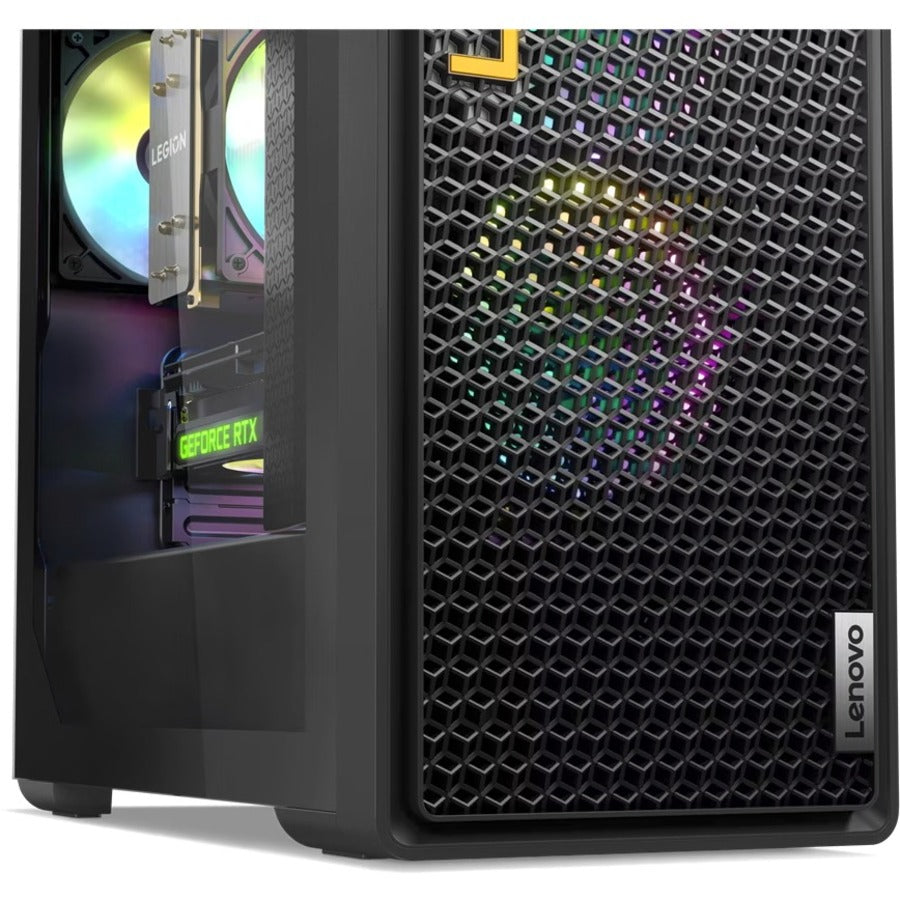 Ordinateur de bureau de jeu Lenovo Legion T5 26IRB8 90UT001RUS - Intel Core i7 14e génération i7-14700F - 32 Go - Disque dur 1 To - SSD 1 To - Tour - Gris orage 90UT001RUS