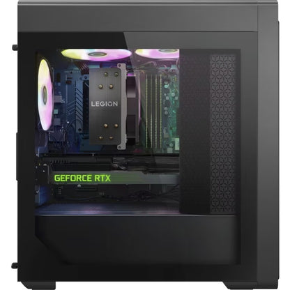 Ordinateur de bureau de jeu Lenovo Legion T5 26IRB8 90UT001RUS - Intel Core i7 14e génération i7-14700F - 32 Go - Disque dur 1 To - SSD 1 To - Tour - Gris orage 90UT001RUS