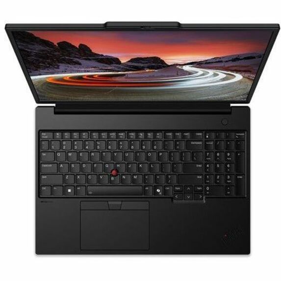 Station de travail mobile Lenovo ThinkPad P16s Gen 3 21KS001HUS 16" - WUXGA - Intel Core Ultra 7 155H - 16 Go - SSD 512 Go - Clavier anglais - Noir 21KS001HUS
