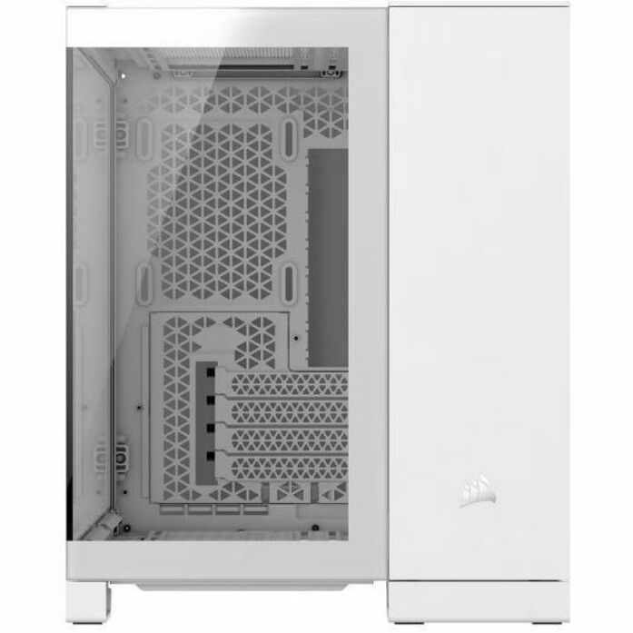 Boîtier PC Corsair iCUE LINK 2500X RGB Micro ATX à double chambre - Blanc CC-9011268-WW