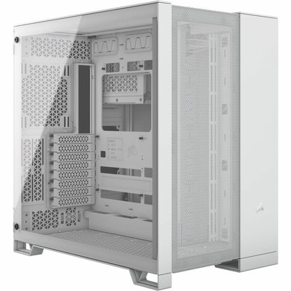 Boîtier PC Corsair 6500D AIRFLOW mi-tour à double chambre - Blanc CC-9011260-WW