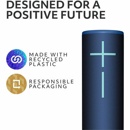 Système d'enceintes Bluetooth portable Ultimate Ears BOOM 4 - Bleu cobalt 984-001967