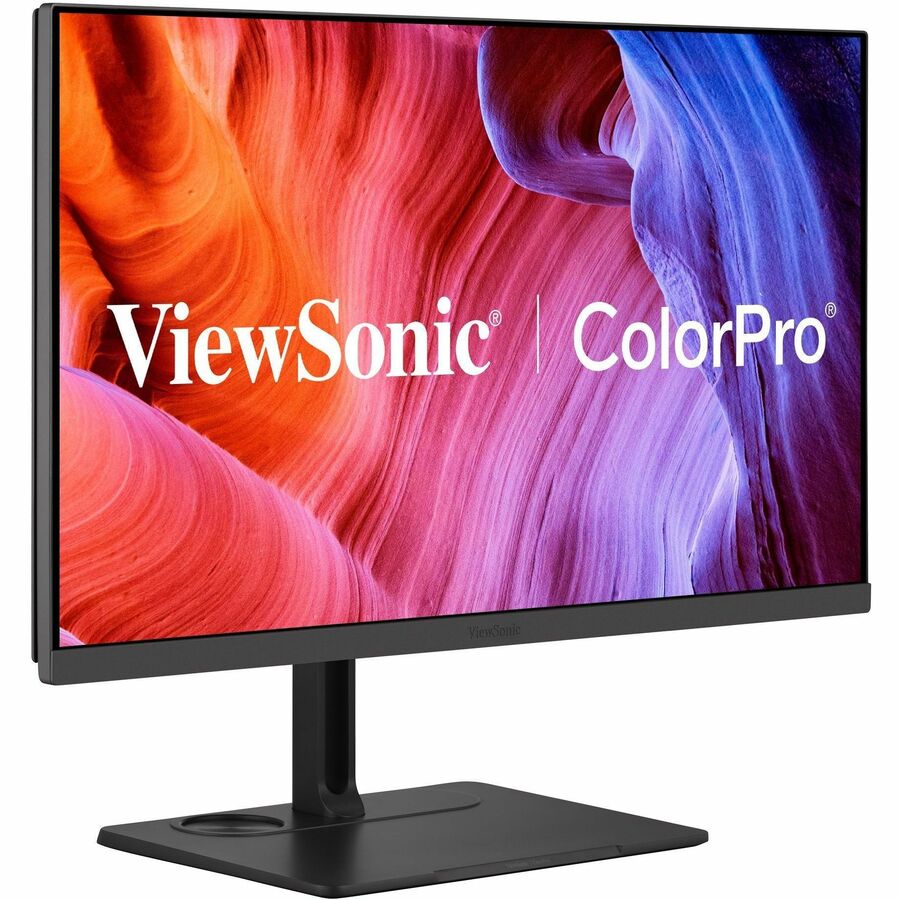 Moniteur IPS UHD 4K 27 pouces ViewSonic VP2776T-4K avec ergonomie avancée, Thunderbolt 4, 100 % sRGB Rec 709, validé Pantone, USB C, HDMI 2.1 et DP Daisy Chain pour la maison et le bureau VP2776T-4K