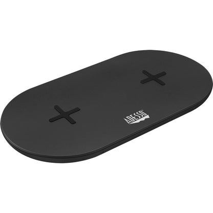 Chargeur rapide sans fil à double bobine certifié Qi Adesso 15 W Max AUH-1040