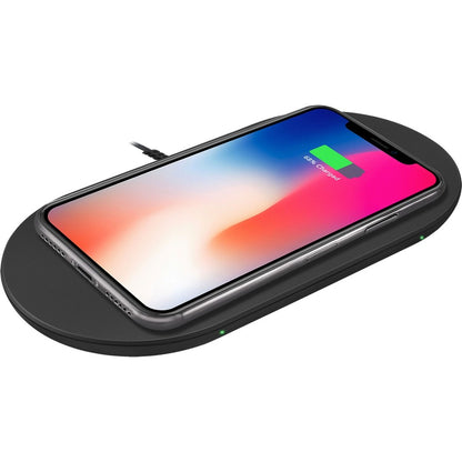 Chargeur rapide sans fil à double bobine certifié Qi Adesso 15 W Max AUH-1040