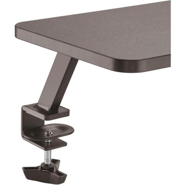 StarTech.com Support d'écran - Étagère d'écran à pince pour bureau - Extra large 25,6"/65 cm - Pour écrans jusqu'à 34" - Noir (MNRISERCLMP) MNRISERCLMP