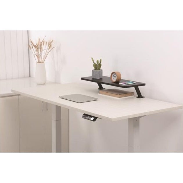 StarTech.com Support d'écran - Étagère d'écran à pince pour bureau - Extra large 25,6"/65 cm - Pour écrans jusqu'à 34" - Noir (MNRISERCLMP) MNRISERCLMP