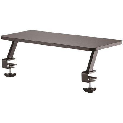 StarTech.com Support d'écran - Étagère d'écran à pince pour bureau - Extra large 25,6"/65 cm - Pour écrans jusqu'à 34" - Noir (MNRISERCLMP) MNRISERCLMP