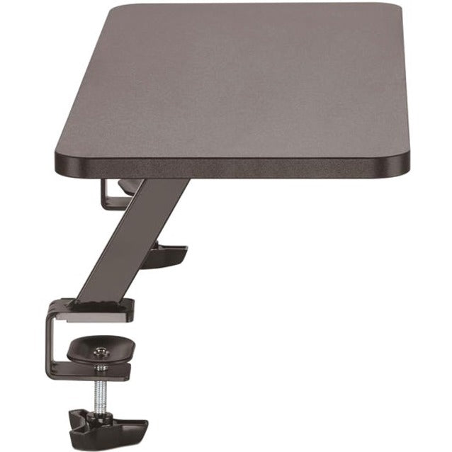 StarTech.com Support d'écran - Étagère d'écran à pince pour bureau - Extra large 25,6"/65 cm - Pour écrans jusqu'à 34" - Noir (MNRISERCLMP) MNRISERCLMP