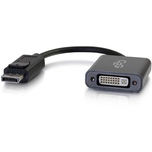 Adaptateur C2G DisplayPort vers DVI - Convertisseur actif DisplayPort vers DVI-D - Noir 54317