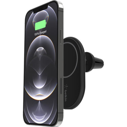 Chargeur magnétique sans fil pour voiture Belkin BoostCharge 10 W WIC004BTBK
