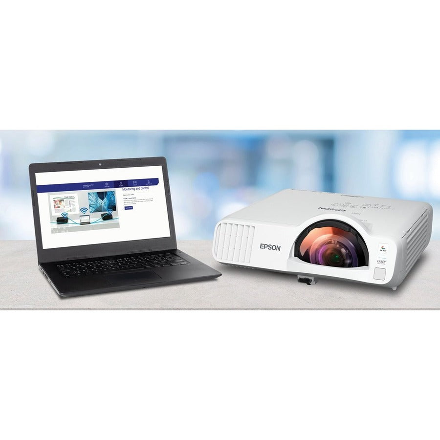 Projecteur 3LCD à courte focale Epson PowerLite L210SW - 16:10 V11HA76020
