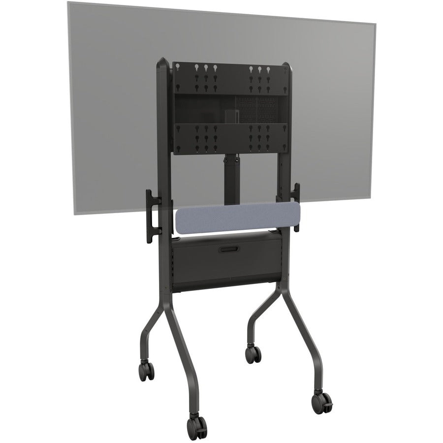 Chariot mobile audiovisuel réglable en hauteur Chief Voyager - Pour écrans LCD 50-70" - Noir LSCUB