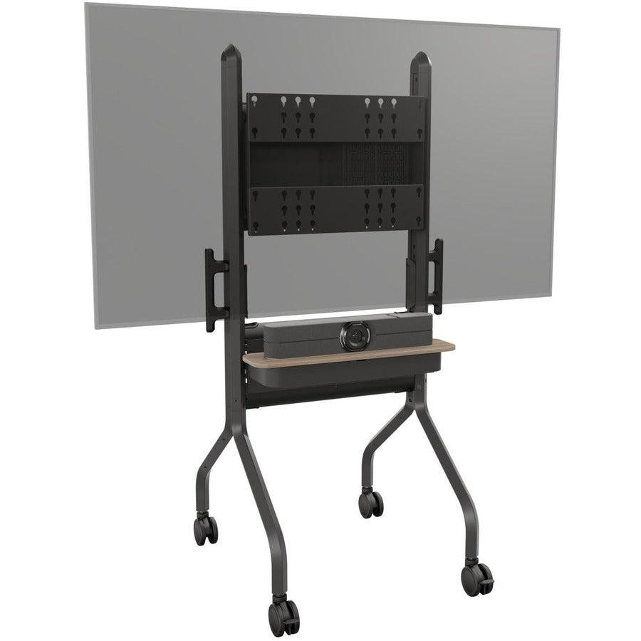 Chariot mobile audiovisuel réglable en hauteur Chief Voyager - Pour écrans LCD 50-70" - Noir LSCUB