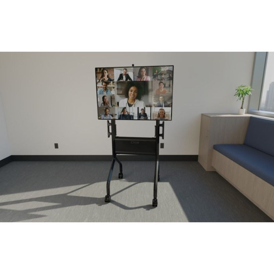 Chariot mobile audiovisuel réglable en hauteur Chief Voyager - Pour écrans LCD 50-70" - Noir LSCUB