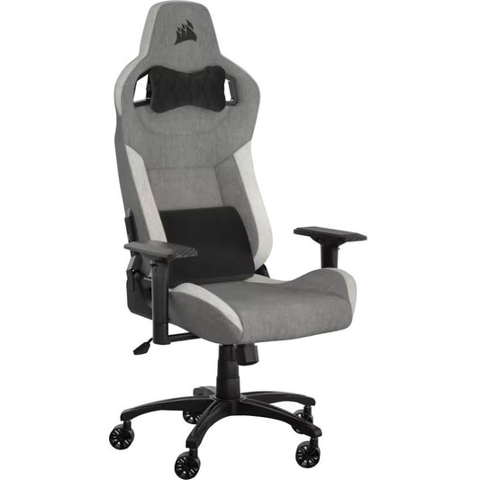 Chaise de jeu en tissu Corsair T3 RUSH (2023) - Gris/Blanc CF-9010058-WW