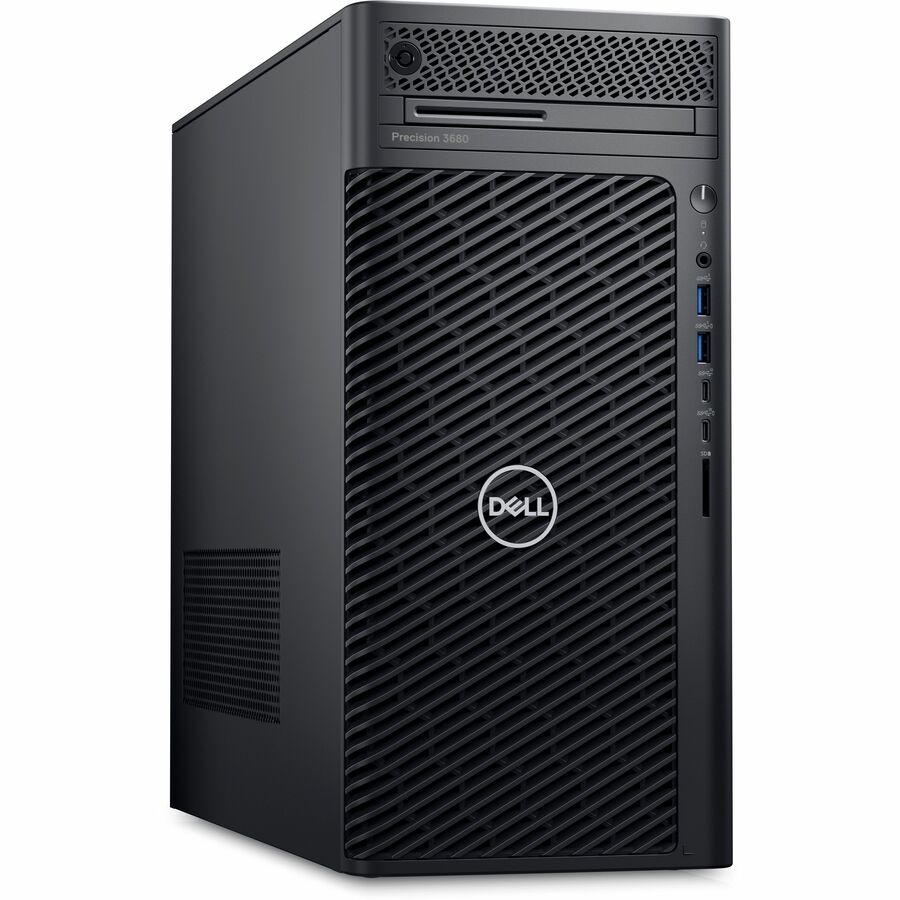Station de travail Dell Precision 3000 3680 - Intel Core i5 14e génération i5-14500 - Technologie vPro - 16 Go - SSD 512 Go - Tour - Noir R9M8H