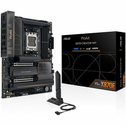Carte mère de bureau gaming Asus ProArt X870E-CREATOR WIFI - Chipset AMD X870E - Socket AM5 - ATX ProArtX870E-CREATORWIFI