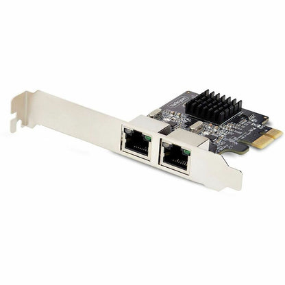 StarTech.com 2-Port Gigabit PCIe Network Adapter Card, 10/100/1000Mbps PCI Express NIC, Dual Realtek RTL8111H, TAA Compliant ST1000SPEXD4T