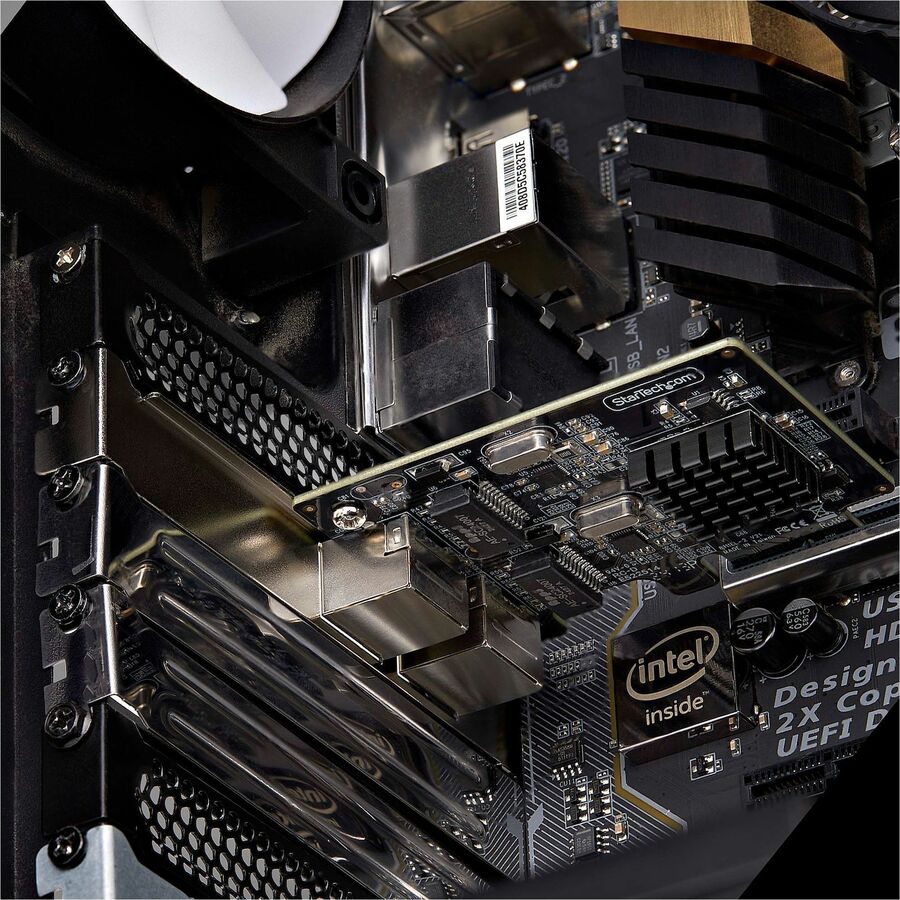 StarTech.com 2-Port Gigabit PCIe Network Adapter Card, 10/100/1000Mbps PCI Express NIC, Dual Realtek RTL8111H, TAA Compliant ST1000SPEXD4T