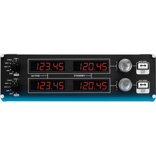 Contrôleur radio de simulation professionnel Saitek Flight Radio Panel 945-000029