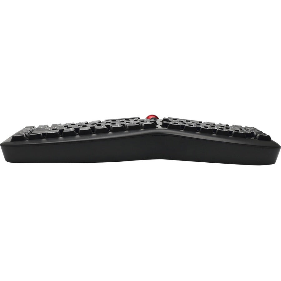 Clavier sans fil ergonomique à boule de commande Adesso Tru-Form Media 3150 - 2,4 GHz WKB-3150UB