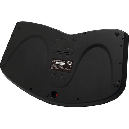 Clavier sans fil ergonomique à boule de commande Adesso Tru-Form Media 3150 - 2,4 GHz WKB-3150UB