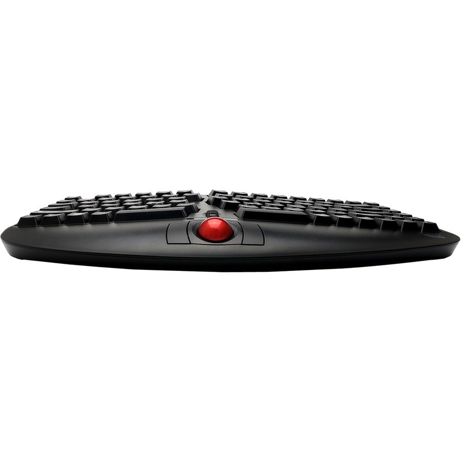 Clavier sans fil ergonomique à boule de commande Adesso Tru-Form Media 3150 - 2,4 GHz WKB-3150UB